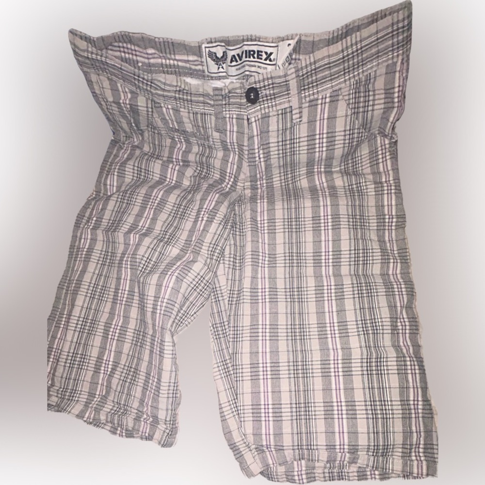 Avirex Cotton Shorts with Black and White Label